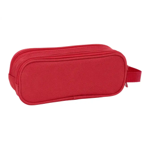 Bolso escolar portatodo safta doble resistente al agua sevilla f.c. 80x210x60 mm