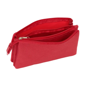 Bolso escolar portatodo safta triple resistente al agua sevilla f.c. 120x220x30 mm