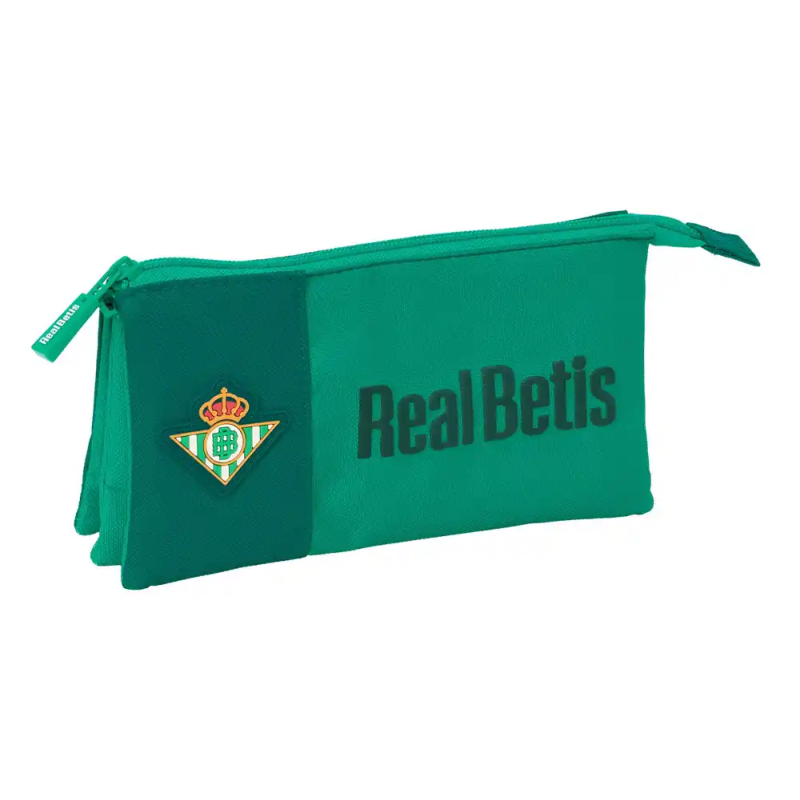 Bolso escolar portatodo safta triple resistente al agua real betis 120x220x30 mm