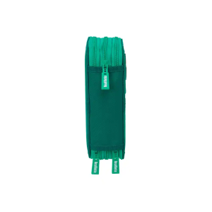 Plumier escolar safta triple 37 piezas resistente al agua real betis 195x125x55 mm