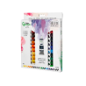 Pintura al oleo liderpapel caja de 24 tubos de aluminio de 12 ml colores surtidos