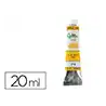 Pintura al oleo liderpapel tubo de aluminio de 20 ml color amarillo