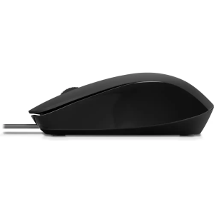 Raton hp 150 wired optico 1600 dpi 3 botones con cable color negro
