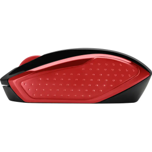 Raton hp 200 inalambrico optico 1000 dpi 2 botenes color rojo
