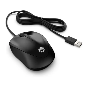 Raton hp 1000 inalambrico optico 1200 dpi 3 botenes con cable color negro
