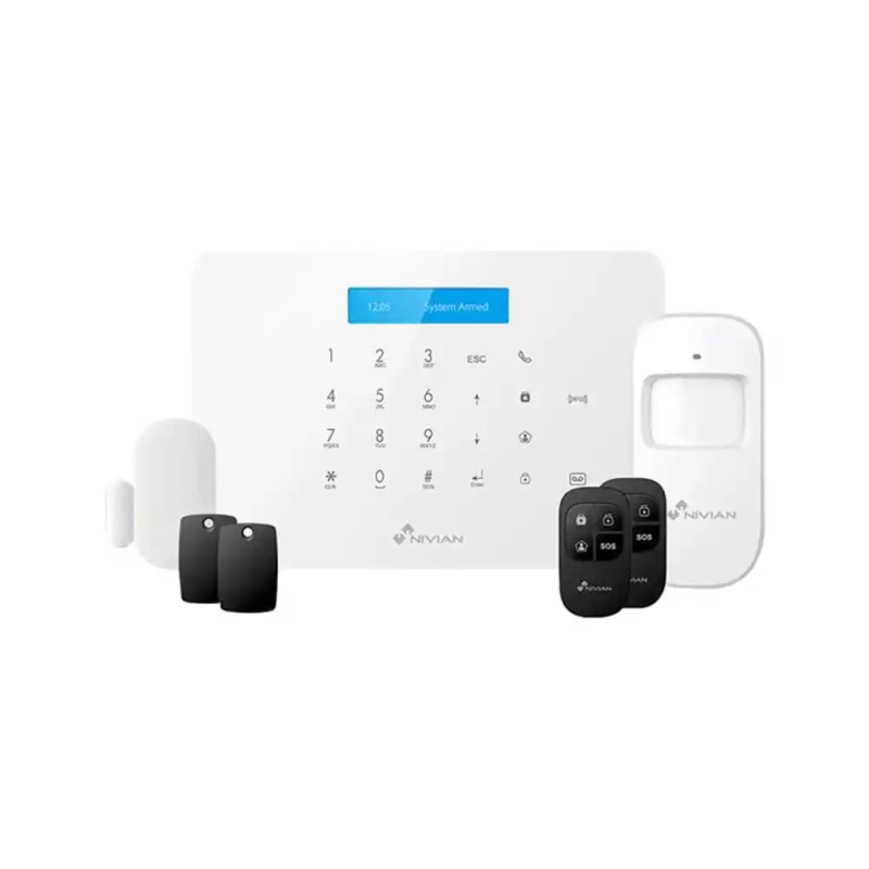 Kit alarma nivian smart wifi
