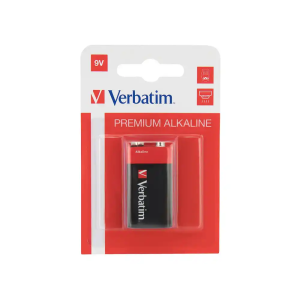 Pila alcalina verbatim 9v...