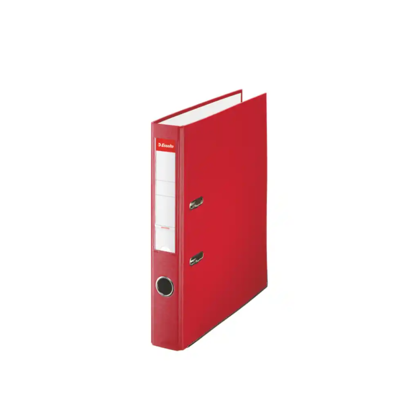 Archivador de palanca esselte din a4 carton forrado lomo 50 mm color rojo