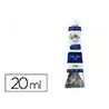 Pintura al oleo liderpapel tubo de aluminio de 20 ml color azul marino