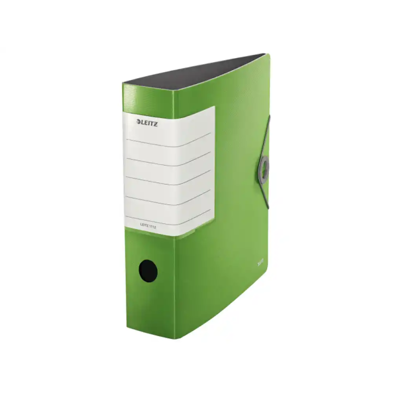 Archivador de palanca leitz solid 180 din a4 polipropileno lomo 75 mm color verde claro