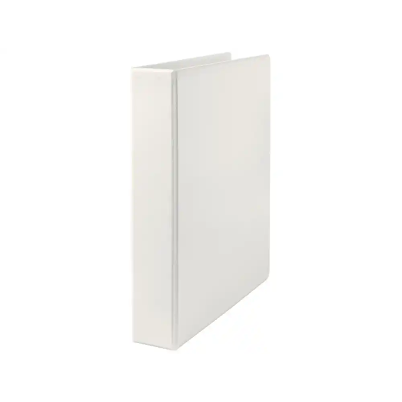 Archivador de palanca leitz plastico din a4+ 2 anillas mixtas 50mm 180 color blanco