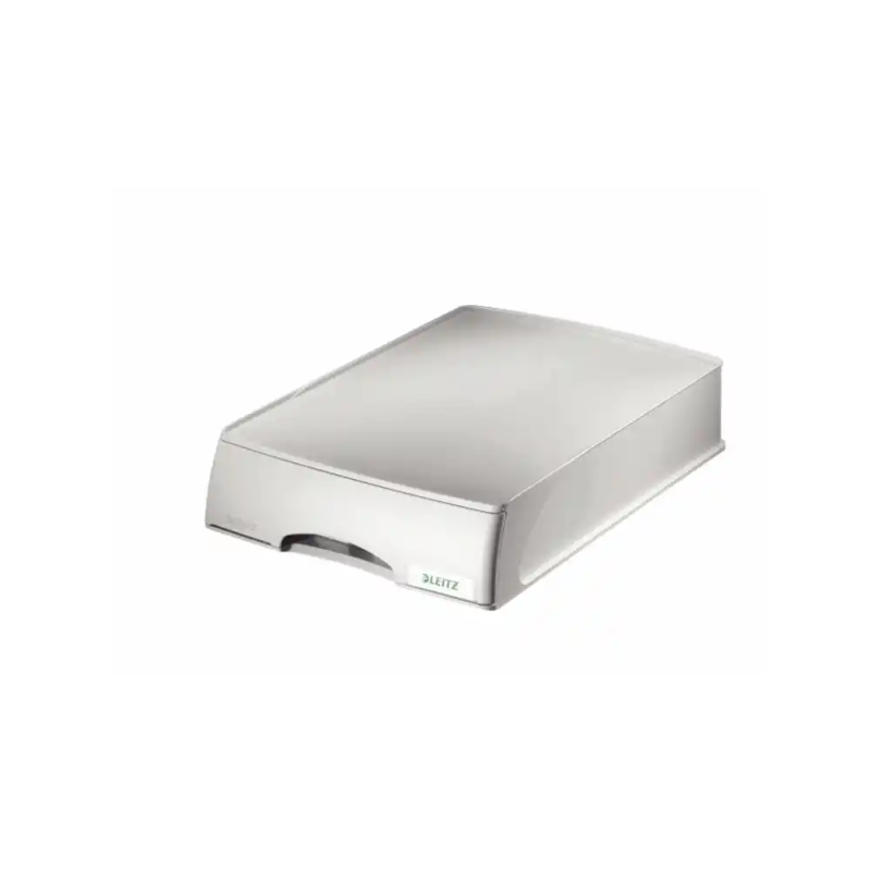 Bandeja sobremesa plastico leitz plus cajon color gris 255x70x376 mm
