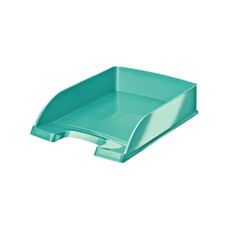 Bandeja sobremesa plastico leitz wow vertical color turquesa 255x70x357 mm