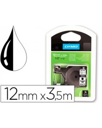 CINTA DYMO NEGRO BLANCO...