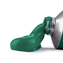 Pintura al oleo liderpapel tubo de aluminio de 20 ml color verde oscuro