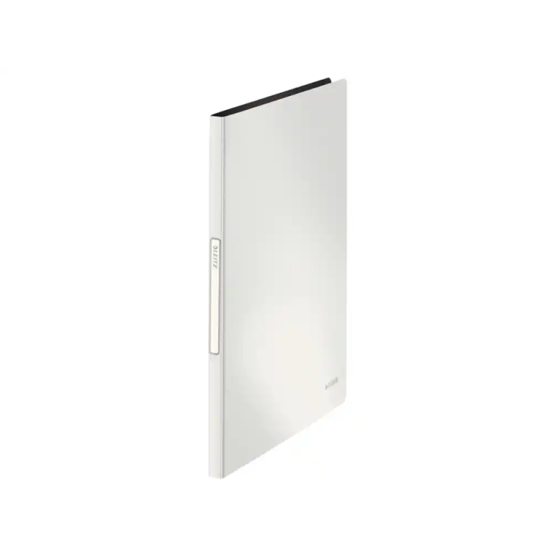 Carpeta leitz escaparate din a4 tapa rigida 20 fundas polipropileno color blanco