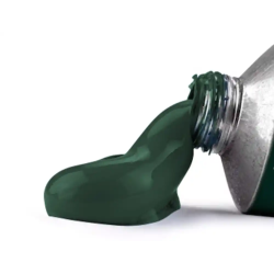 Pintura al oleo liderpapel tubo de aluminio de 20 ml color verde oliva