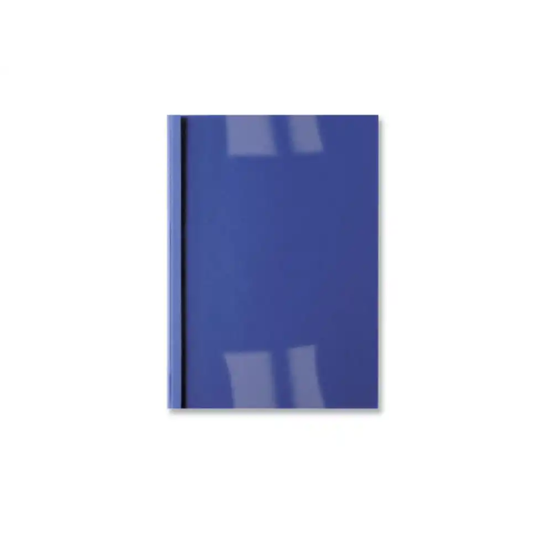 Carpeta termica ibileather gbc 1,5 mm color azul caja de 100 unidades
