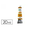 Pintura al oleo liderpapel tubo de aluminio de 20 ml color ocre amarillo