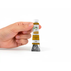 Pintura al oleo liderpapel tubo de aluminio de 20 ml color ocre amarillo