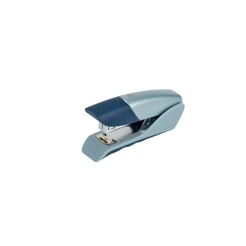 Grapadora rexel gazella color plata/azul capacidad 25 hojas usa grapas 24/6 y 26/6