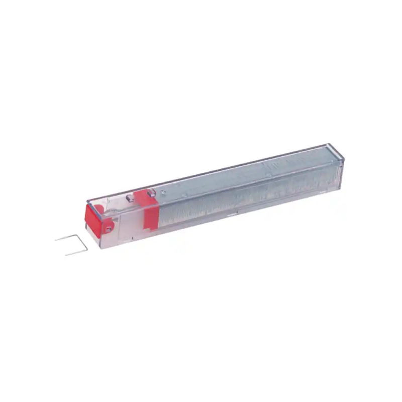 Grapas leitz k12 galvanizadas rojo caja de 5 cartuchos