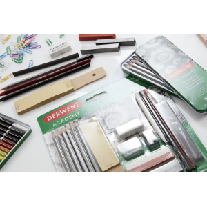 Kit para sketching derwent 19 piezas