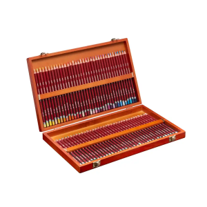 Lapices de colores derwent pastel caja de madera 72 unidades colores surtidos
