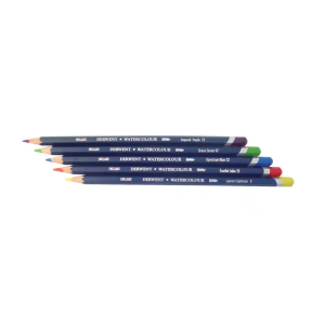 Lapices de colores derwent watercolour caja metalica 12 unidades colores surtidos