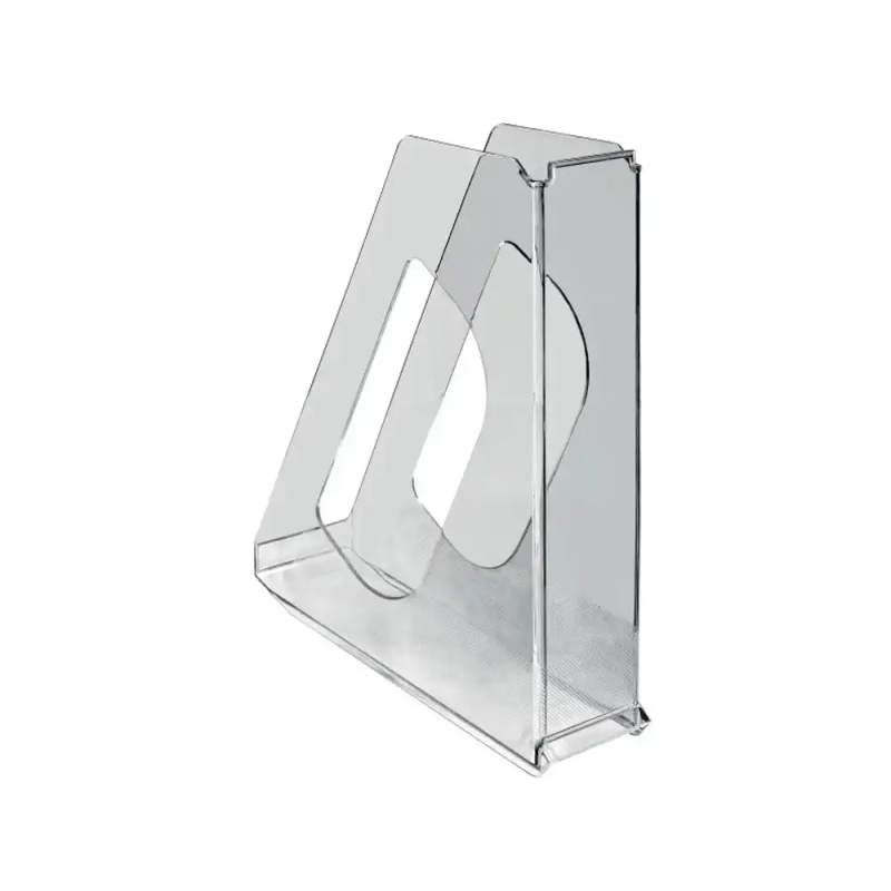 Revistero esselte europost plastico cristal transparente 72x313x260 mm