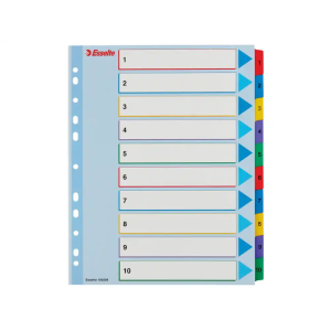 Separador esselte numerico...