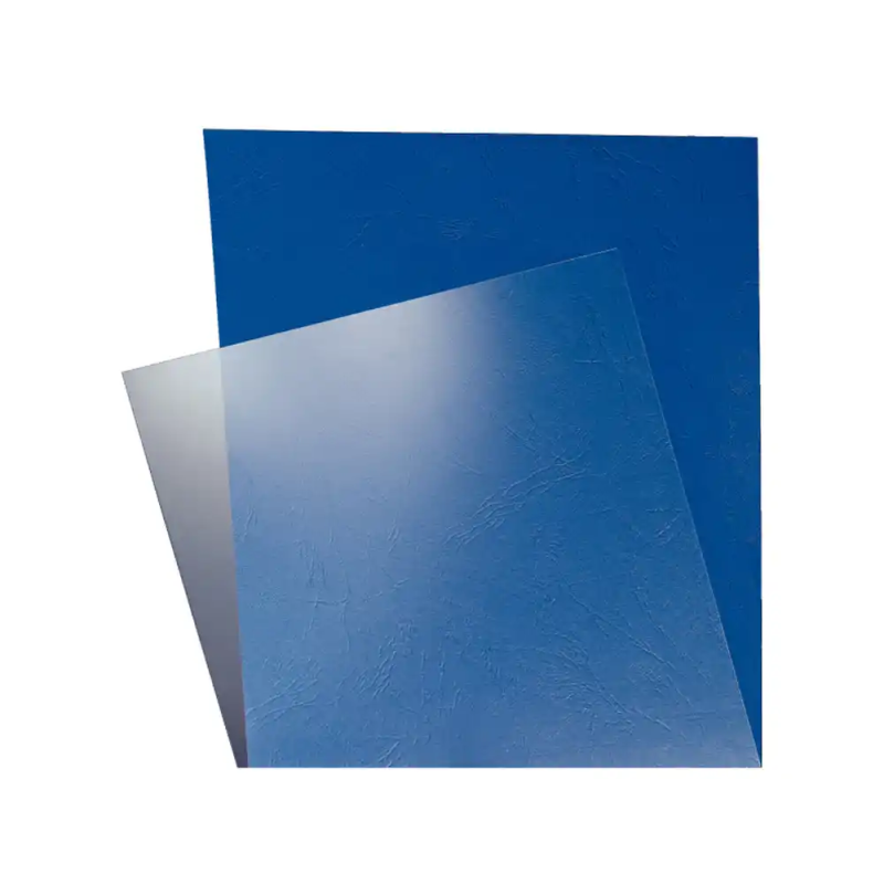 Tapa de encuadernacion leitz pvc transparente din a4 180 mc paquete de 100 unidades