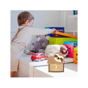 Lampara vintiun personalizable little lazy bear