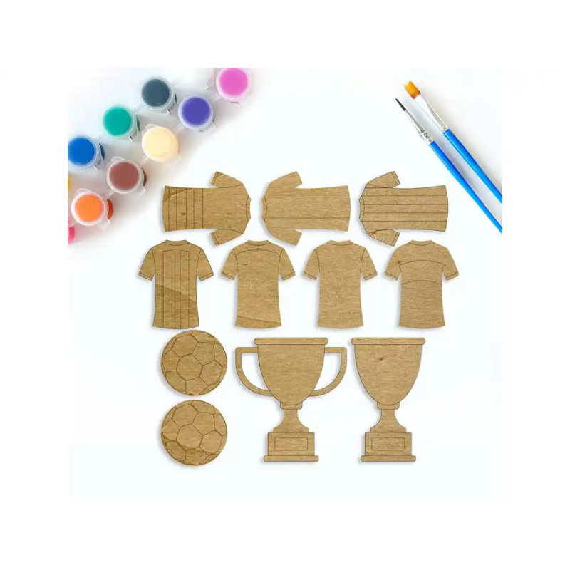 Kit para colorear vintiun football team