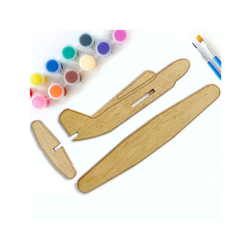 Kit para colorear vintiun airplane