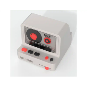 Altavoz mob bluetooth retro grey