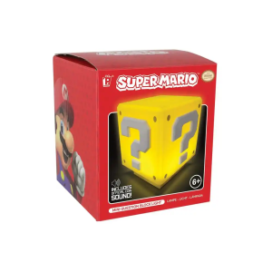 Lampara super mario bloque de interrogaciën