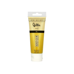 Pintura acrilica liderpapel tubo de plastico de 60 ml color amarillo napoles