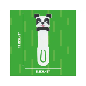 Lampara minecraft de lectura panda