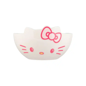 Cuenco con soporte para movil hello kitty para snack