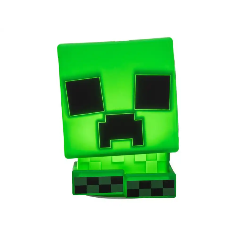 Lampara minecraft creeper silicona