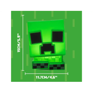 Lampara minecraft creeper silicona