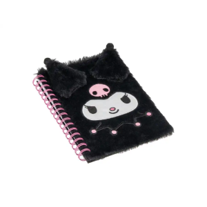 Cuaderno espiral esponjoso a5 kuromi