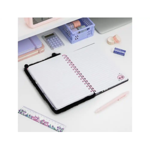 Cuaderno espiral esponjoso a5 kuromi