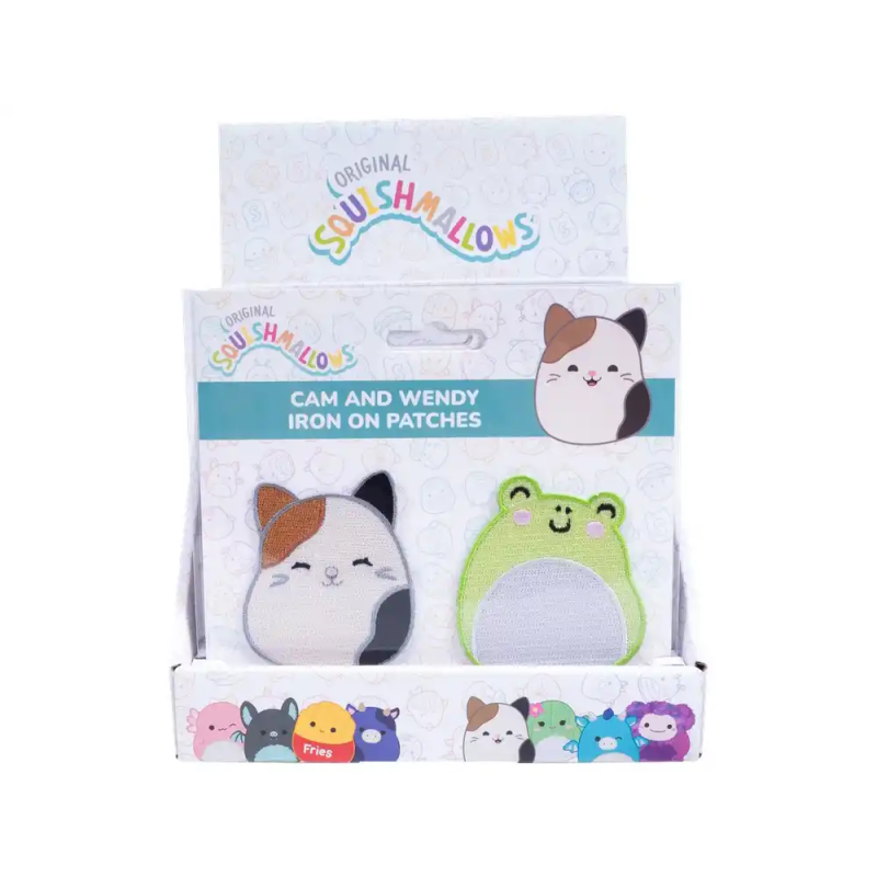 Parche squishmallow cam y wendy