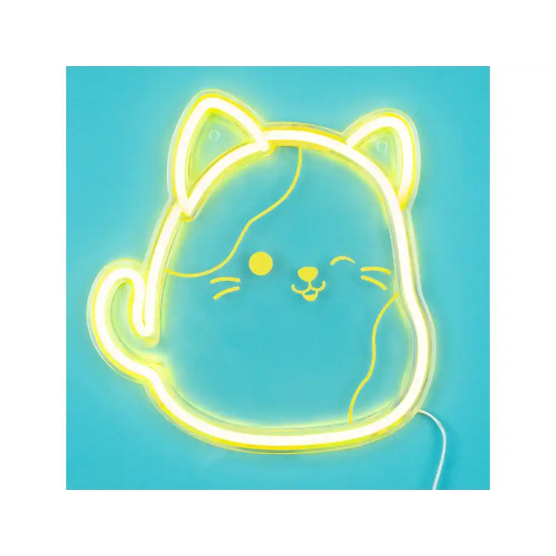 Lampara neon squishmallow cam