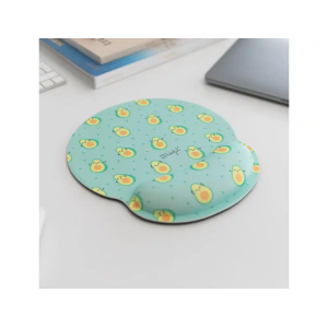 Alfombrilla de raton mr wonderful de gel ergonomica aguacates 250x230 mm