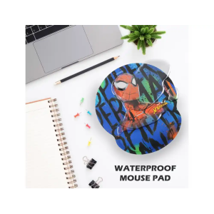 Alfombrilla de raton marvel de gel ergonomica spiderman 250x230 mm