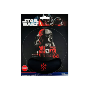 Alfombrilla de raton star wars de gel ergonomica darth vader 230x250 mm