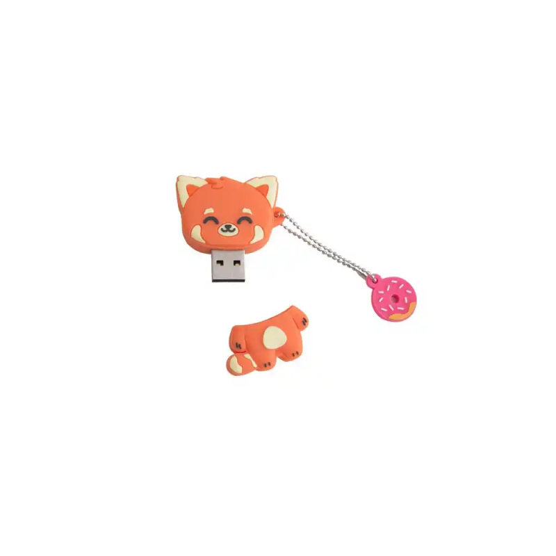 Memoria usb mr wonderful 32gb panda rojo